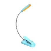 MojPlanet Brezžična svetilka Glocusent mini GLCSNTBL103B priklopna luč za knjige, USB-C Modra