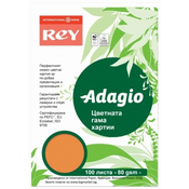 Kopirni papir u boji Rey Adagio - Pumpkin, A4, 80 g, 100 listova