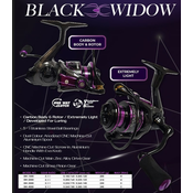 PIO BLACK WIDOW SP REEL BW-3000