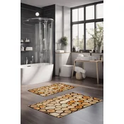 Lessentiel Maison Set prostirki za kupatilo CT-5382, 2 Komada, Bež