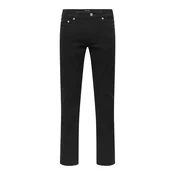 Only & Sons Kavbojke ONSWeft črn denim