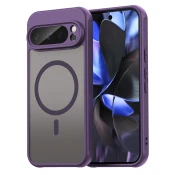 Hibridni ovitek HaloFrost II MagSafe za Google Pixel 9 Pro - purple
