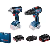 Bosch Aku set GDS 18V-400 + GSB 18V-50 - 06019K0003