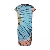 Womens dress with tie in black