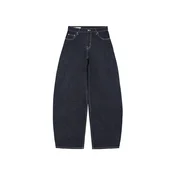 Bershka Kavbojke temno modra