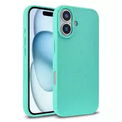 CELLECT GoGreen Bio case iPhone 17 tirkizno