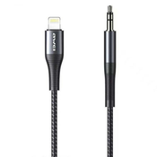 Awei AWEI ADAPTER CL-116L ZA LIGHTNING JACK 3,5 MM ZA IPHONE TEMNO SIV, (21967150)