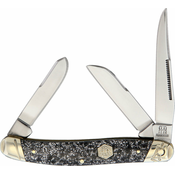 Rough Ryder Silver Sparkle Stockman