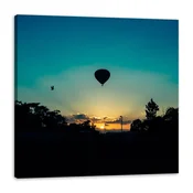 shumee Platno s tiskom Narava Somrak balon 40x40 cm