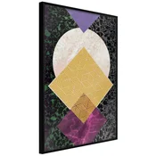 Poster - Squares and Circle 20x30