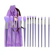 Netscroll 13-delni set čopičev za ličenje s torbico, BrushSet