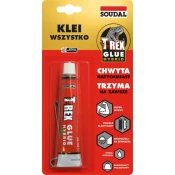 shumee SOUDAL T-REX HIBRIDNO MONTAŽNO LEPILO UNIVERZALNO 25 ml MOČAN OPRIJEM