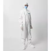 Medicinska zaščitna obleka za enkratno uporabo Bioblocked Coverall-Type 5-B/6-B BREZ POKRIVAL ZA ĆEVLJE