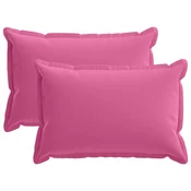 vidaXL Prevleka za blazino 2 kos HOUTEN Roza 50 x 70 cm Poliester