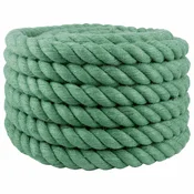 vidaXL Vrv iz jute 40 mm Zelena 100% Tossa jute