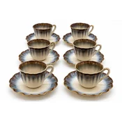 AMC Home Set šolja Ambersky, 6 komada, Plavo-Beli