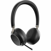 YEALINK brezžične ušesne slušalke BH76 Teams USB-A, črne 120