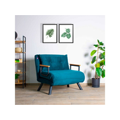 Atelier del Sofa ATELIER DEL SOFA Sando Single - Petrol Green raztegljiv fotelj, (20784298)