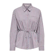 ONLY Bluza ONLZIVA opal/kostanj rjava/bela