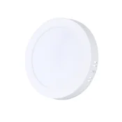 XLED 12W 6500K Nadgradni okrugli LED panel plasticni ,1320Lm,?168*31mm, Ra 80, IP20