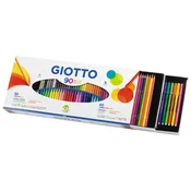 Barve lesene 50barva giotto stilnovo plus flomaster 40barva giotto turbo colour fila 2575