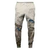 Aloha From Deer Unisexs All The Lines Sweatpants SWPN-PC AFD354