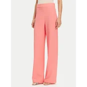 Patrizia Pepe Hlače iz tkanine 2P1602 A411 Koral Regular Fit