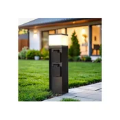 Solight PG13B - Zunanja svetilka z 2 vtičnicama 1xG9/11W/230V IP44