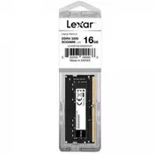 16 GB LEXAR SO-DIMM DDR4/3200, LD4AS016GB3200G