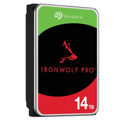 SEAGATE HDD Ironwolf pro NAS (3.5/14TB/SATA/rmp 7200)