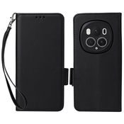 Torbica Litchi Wallet za Honor Magic6 Pro - crna