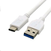 C-Tech Kabel USB 2.0 AM do Type-C (AM/CM), 1 m, bel