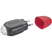 AccuLux LED žepna svetilka AccuLux 2000, 405242, 5 mm LED Nichia, 3,5 h, črno-rdeče barve, 63 g