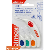 Elmex Medzobna ščetka 2, 4, 5, 6 mm mix 4 kos