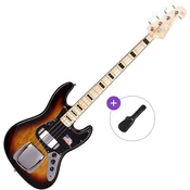 SX SJB75C-3TS Basic SET 3-Tone Sunburst Električna bas kitara
