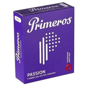 Primeros Passion 3 kos narebreni kondomi z vonjem kokosa