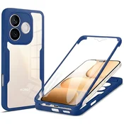Hibridni Full body ovitek Techsuit ColorVerse 360 za Honor 600 Lite - blue