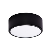 Plafonsko svetlo CLEO 1xE27/24W/230V precnik 20 cm crna