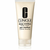 Clinique Deep Comfort nežna čistilna krema za prhanje 200 ml za ženske