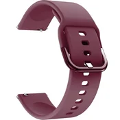 GS Univerzalni silikonski pašček 20 mm, bordo