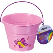 Stocker Baby vedro kovinski roza
