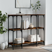 Konzolni stol boja hrasta 102x35x90 cm od konstruiranog drva