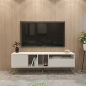 Hanah home TV Komoda Mistico (180) Belo-Zlatna