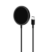 slomart Indukcijski polnilnik Puro Magnetico z MagSafe 1m - črn