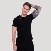 GymBeam Tribal Ribbed T-shirt Black