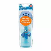 Dr.Browns Trening caša sa slamcicom 300ml, plava