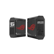 ASUS ROG Rapture GT6 AX10000 Tri-Band 2.4/5/5-2GHz 4G/5G WiFi 6 črni gaming brezžični usmerjevalnik - router / dostopna točka