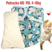 shumee Plenice za večkratno uporabo NappiMe AIO PUL PINGUINS