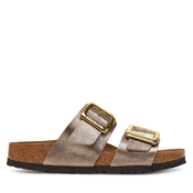BIRKENSTOCK Nizki natikači Sydney temno bež