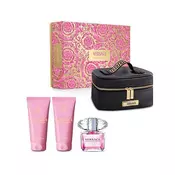 Versace Cofanetto Bright Crystal Edt 90 Ml + Body Lotion 100 Ml + Gel 100 Ml 1 unita